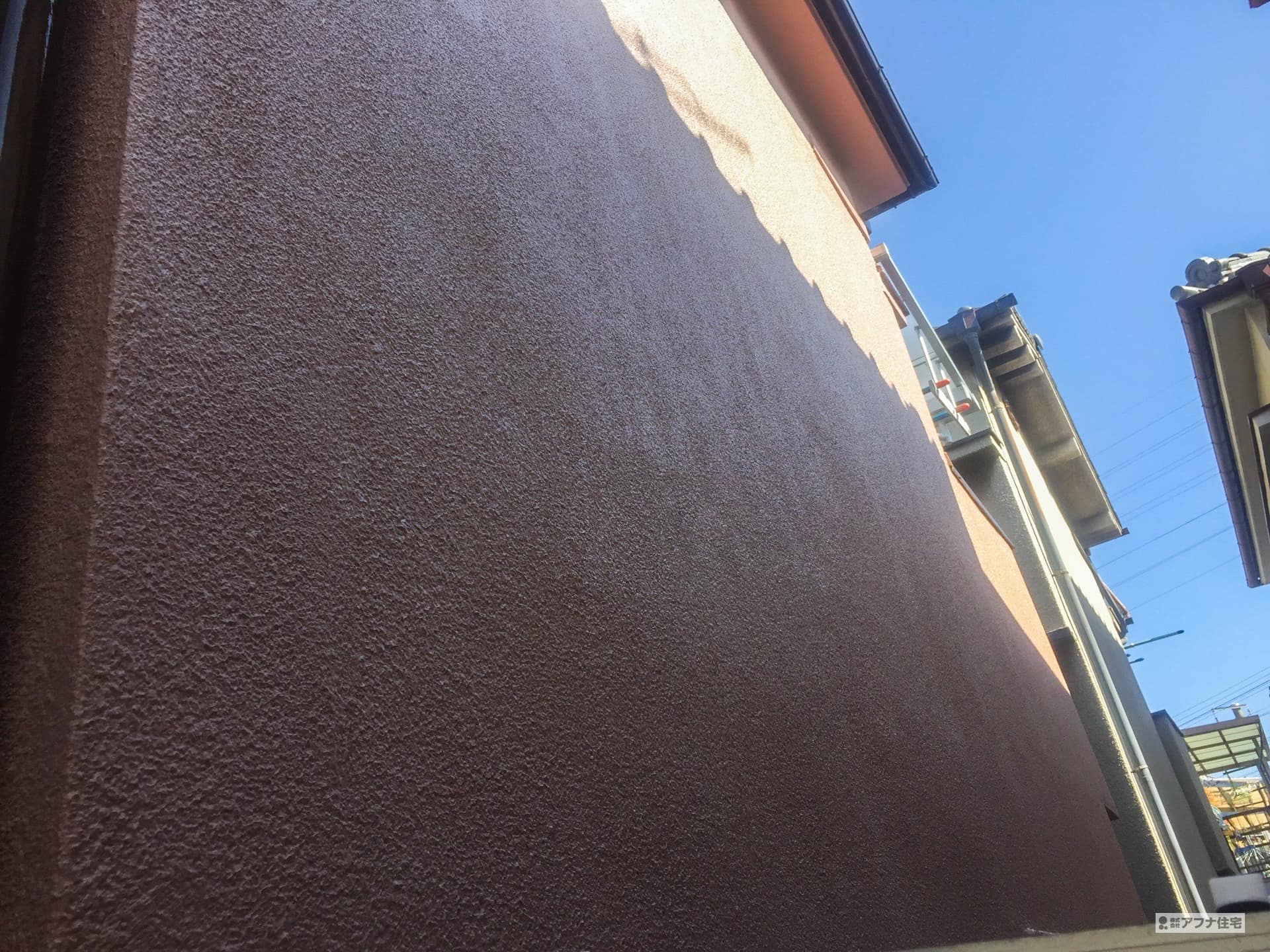 外壁塗装・２階ベランダテラス取付工事|アフナ住宅