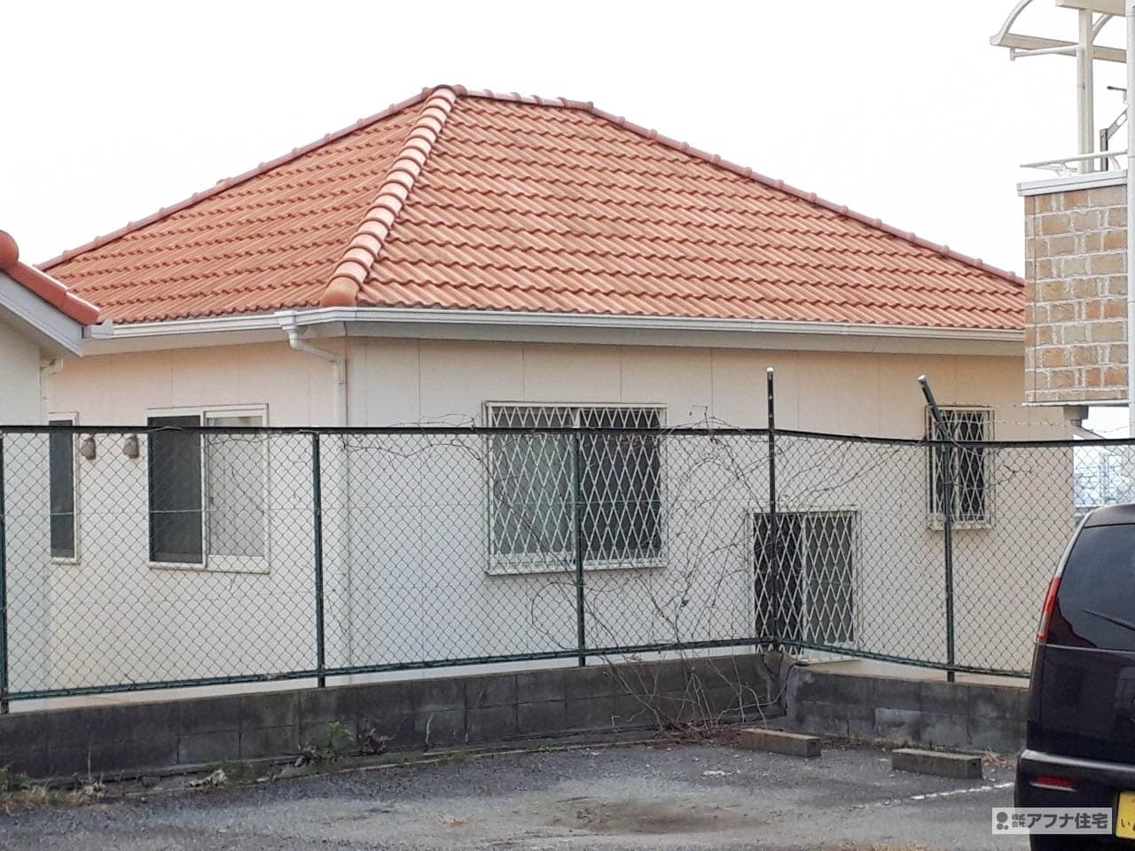 外壁塗装工事・屋根塗装工事前写真|アフナ住宅