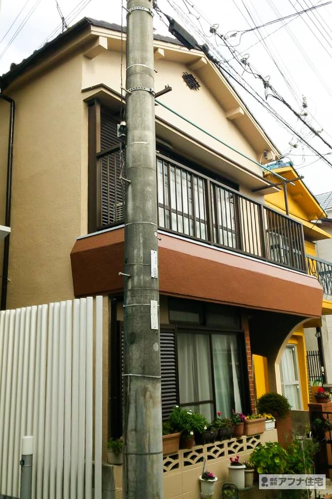 アフナ住宅｜外壁塗装施工事例