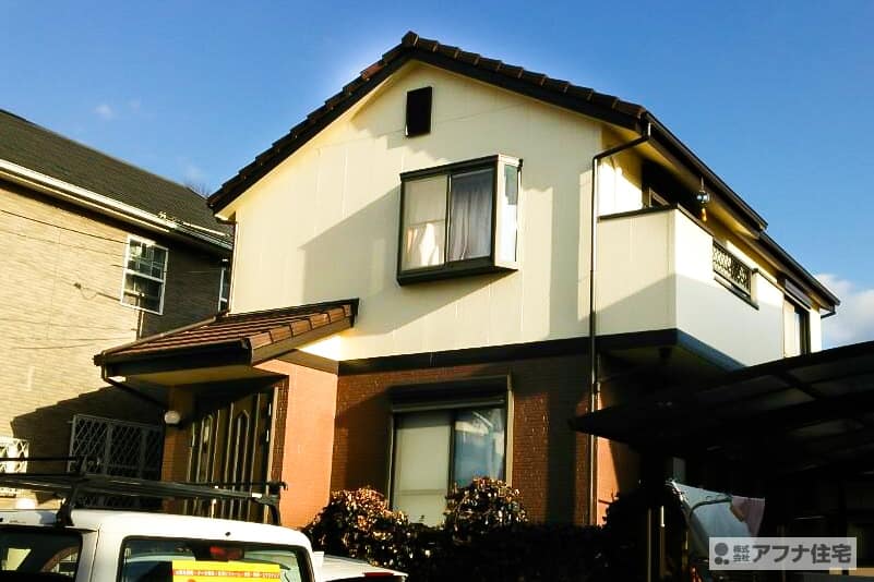 アフナ住宅｜外壁塗装施工事例