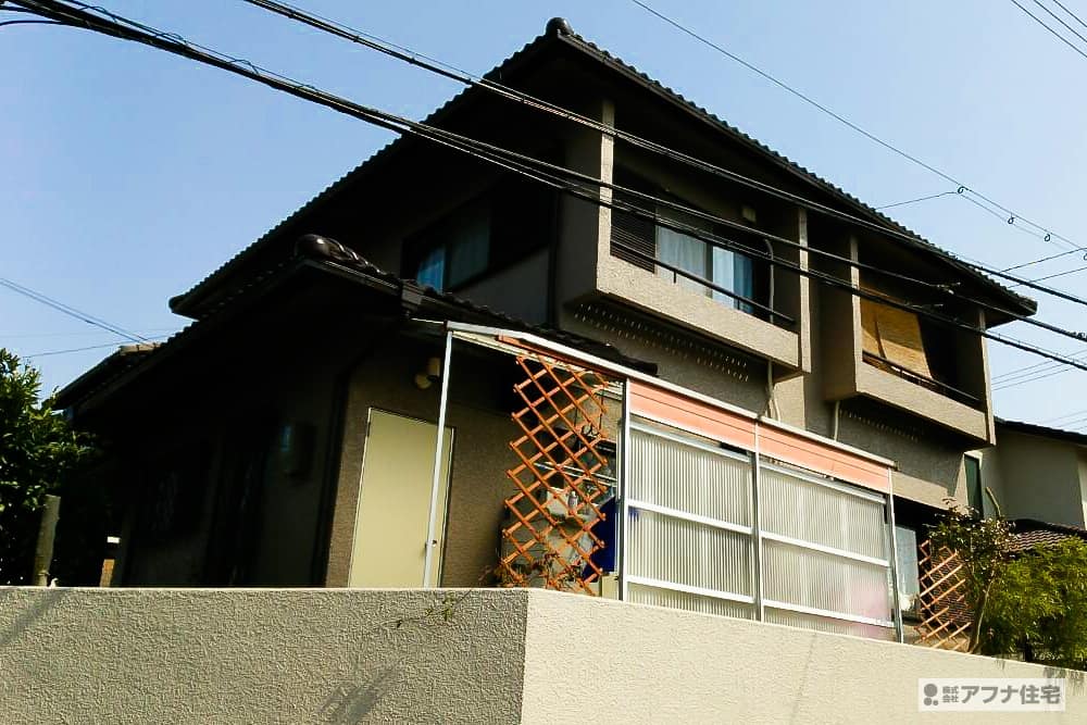 アフナ住宅｜外壁塗装・屋根塗装施工事例