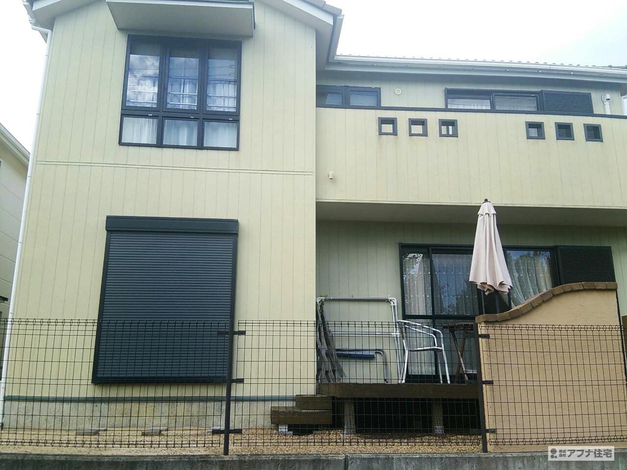 アフナ住宅｜外壁塗装・屋上防水施工前