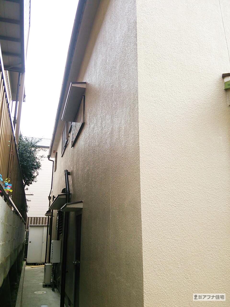アフナ住宅｜外壁塗装施工事例