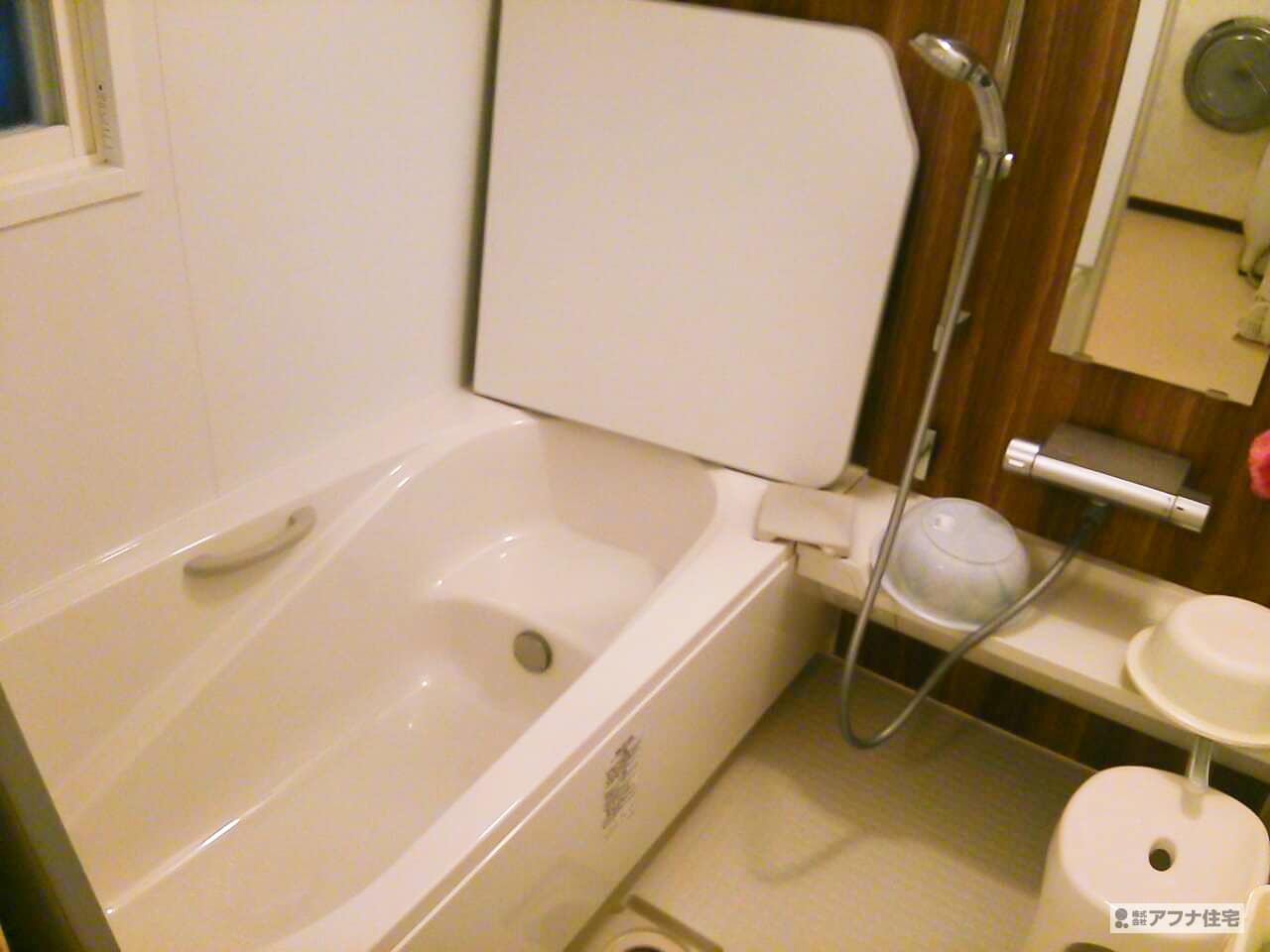 アフナ住宅｜浴室リフォーム・浴室乾燥機取り付け工事施工事例