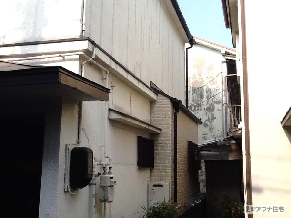 アフナ住宅｜外壁塗装施行前写真