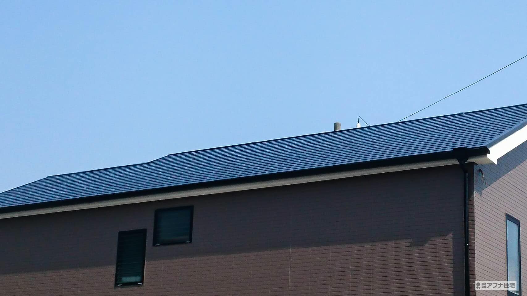 アフナ住宅｜外壁塗装・外壁目地打ち直し・屋根塗装施行事例
