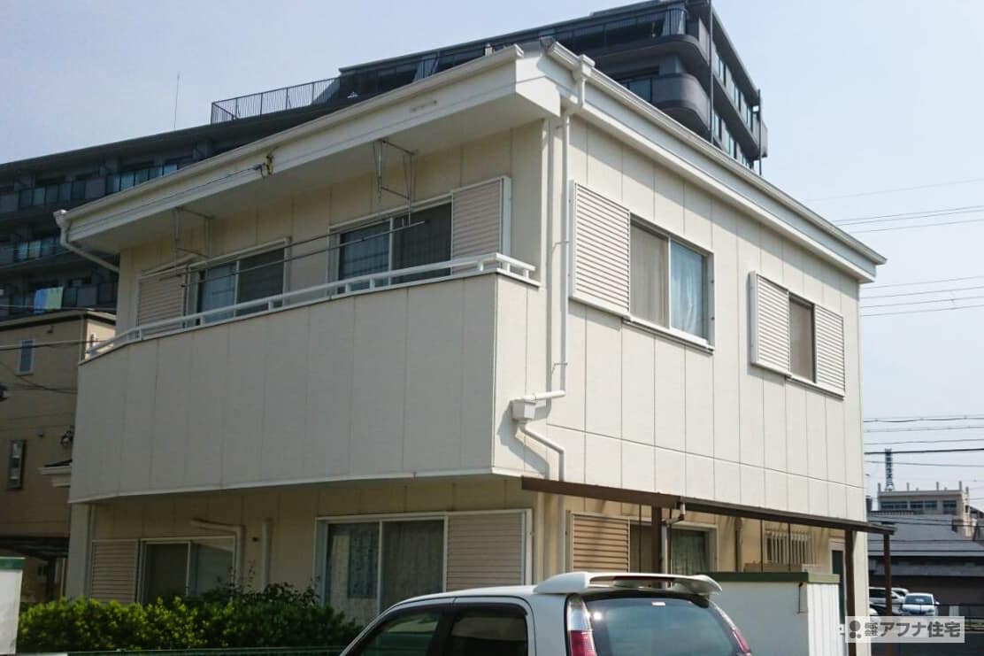 アフナ住宅｜外壁塗装・外屋根塗装施行前写真