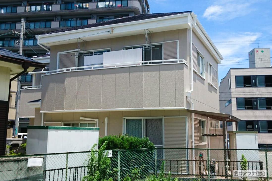アフナ住宅｜外壁塗装・外屋根塗装施行事例