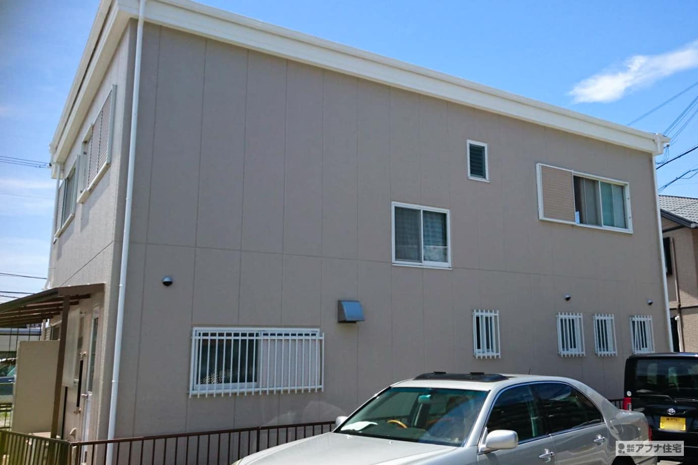 アフナ住宅｜外壁塗装・外屋根塗装施行事例