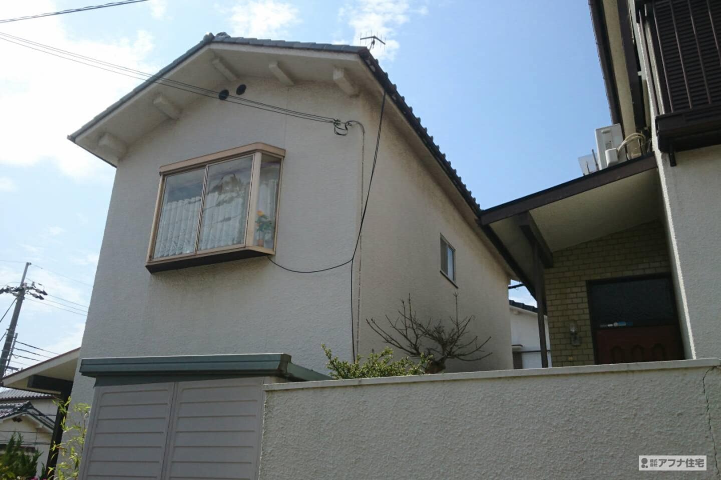 アフナ住宅｜外壁塗装・屋根遮熱塗装・屋根タスペーサー取付工事施工前写真