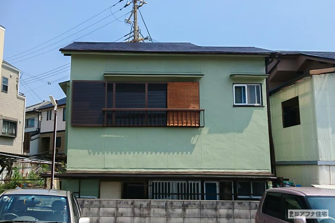 アフナ住宅｜外壁塗装・外屋根塗装施行事例