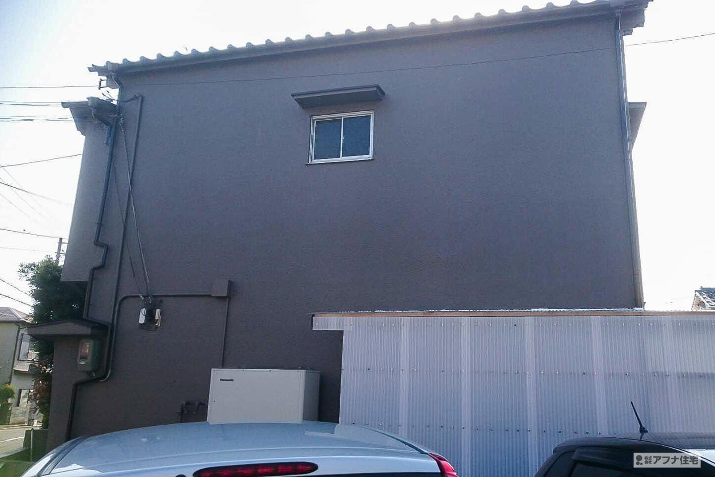 アフナ住宅｜外壁塗装施行事例