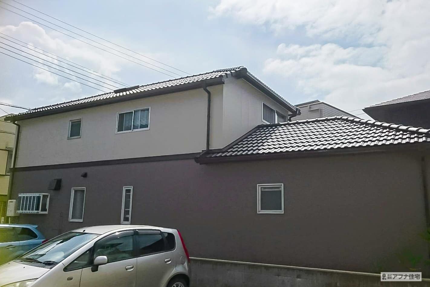 アフナ住宅｜外壁塗装・外屋根塗装施行事例