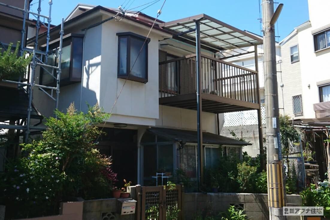 アフナ住宅｜外壁塗装・屋根塗装施行前写真