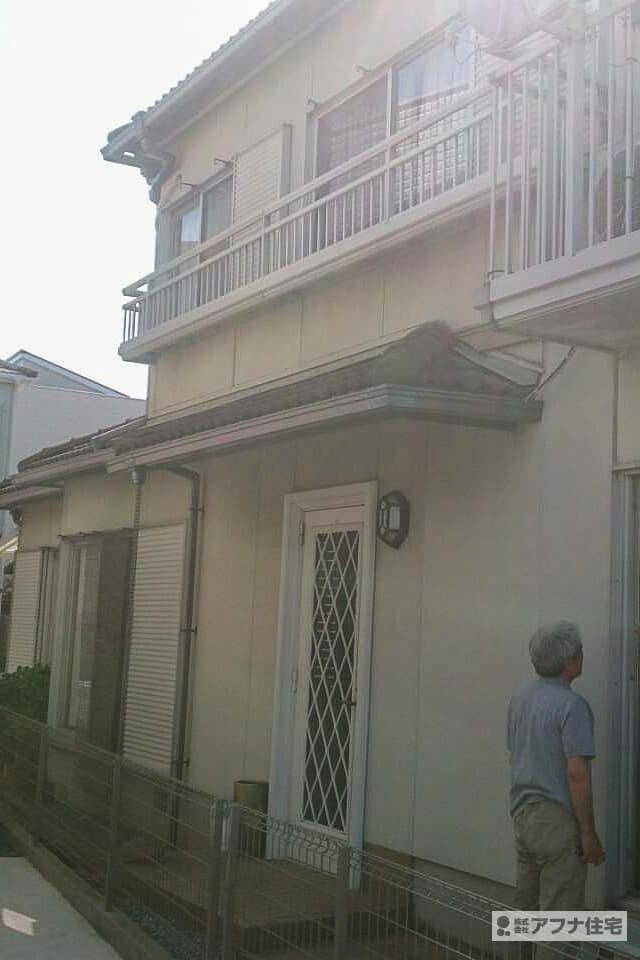 アフナ住宅｜外壁塗装・屋根塗装施行前写真