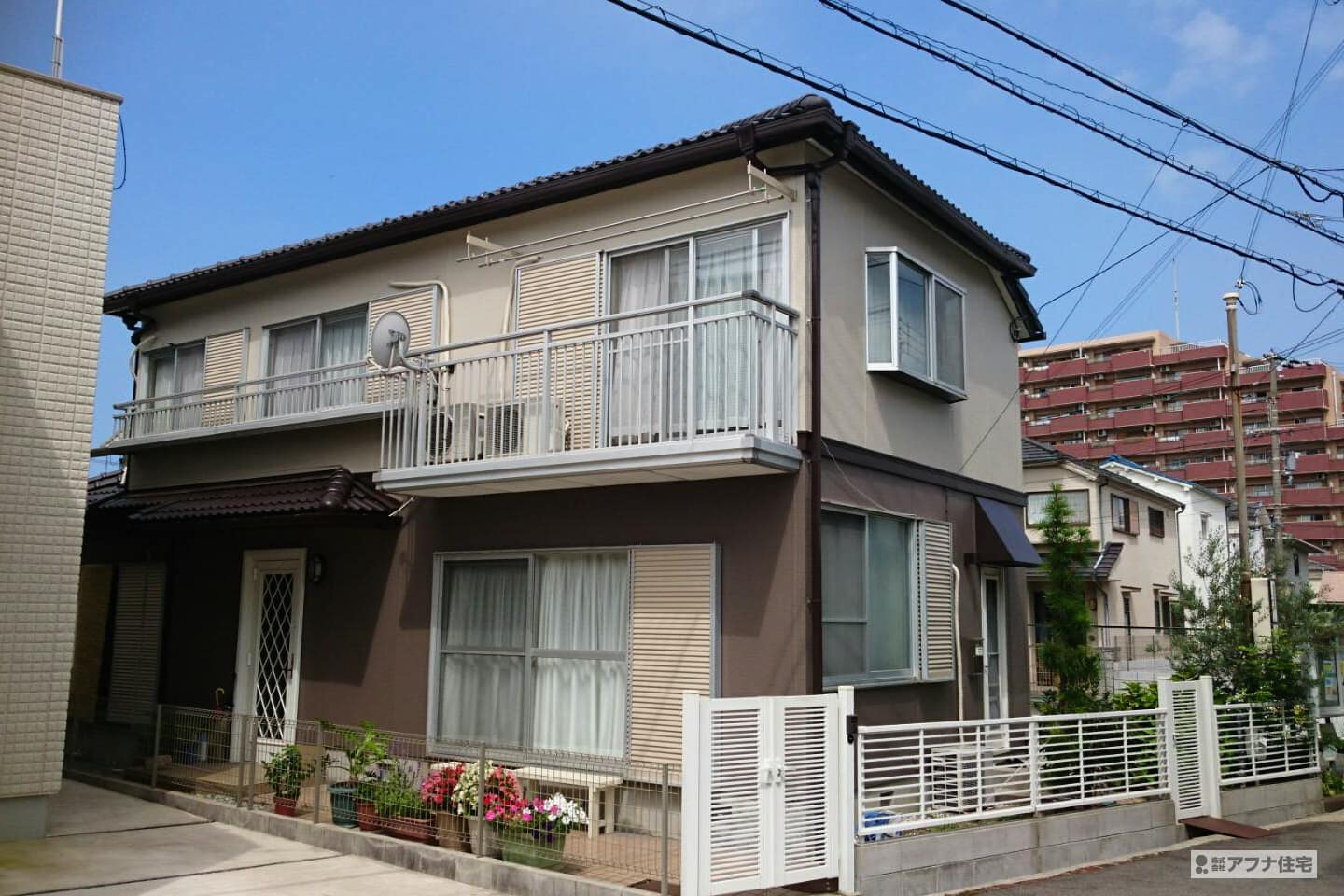アフナ住宅｜外壁塗装・外屋根塗装施行事例