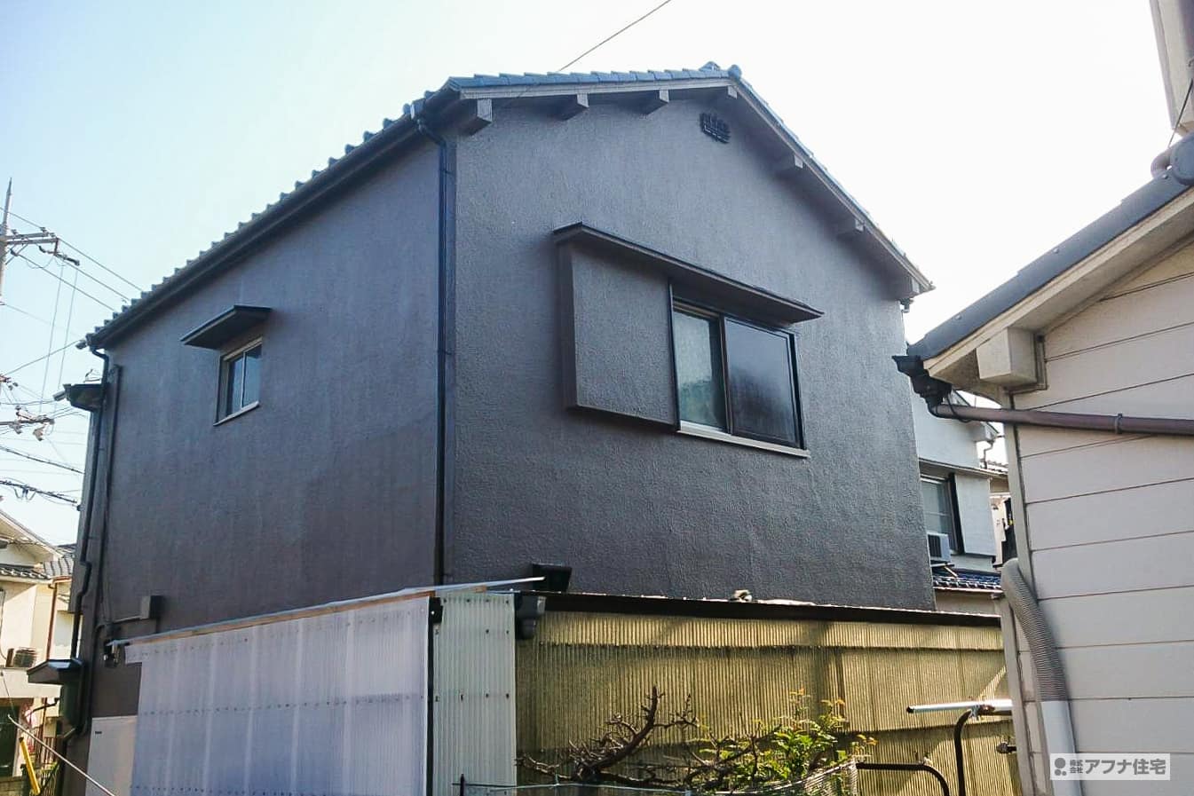 アフナ住宅｜外壁塗装施行事例