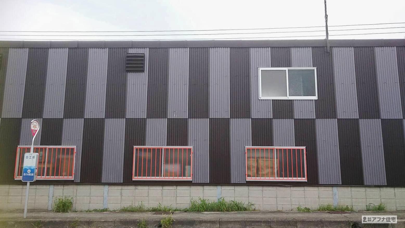 当社江井ケ島物流センター東棟塗装工事施工事例写真|アフナ住宅