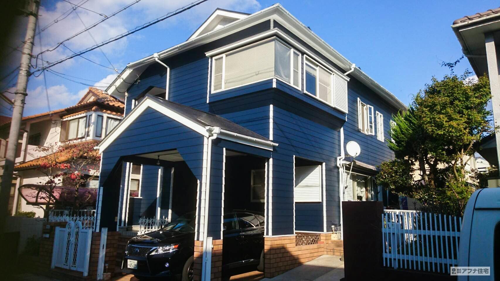 アフナ住宅｜神戸市須磨区東白川台　外壁塗装・外屋根塗装施行事例