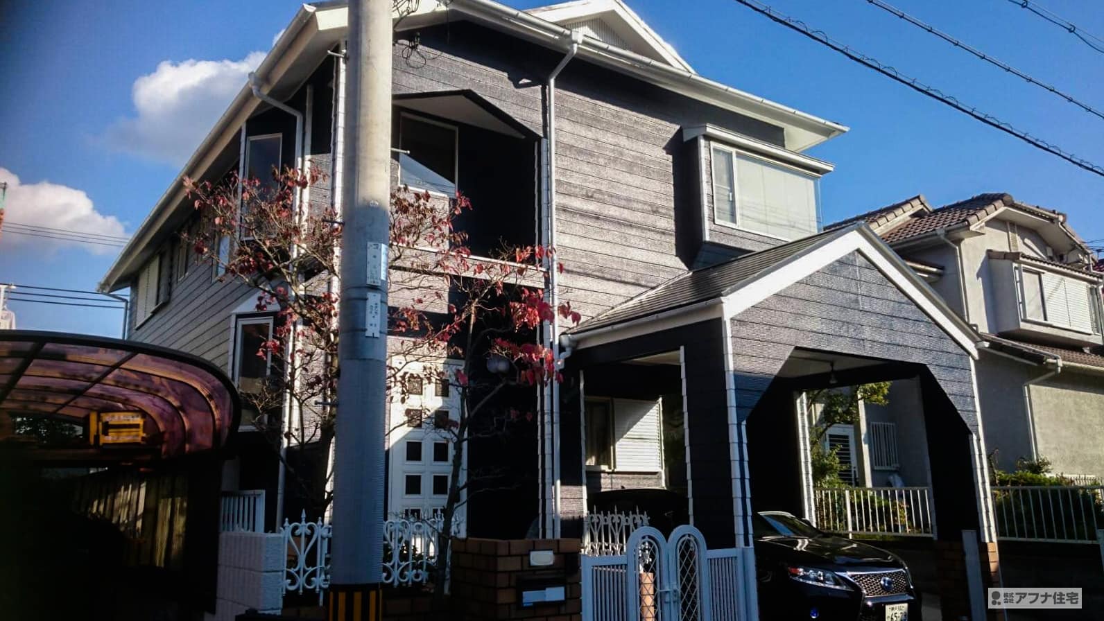 アフナ住宅｜神戸市須磨区東白川台　外壁塗装・外屋根塗装施行事例