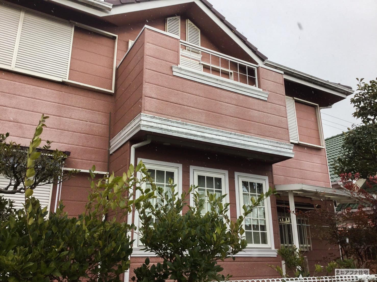 アフナ住宅｜神戸市西区竹の台・外壁塗装工事前写真