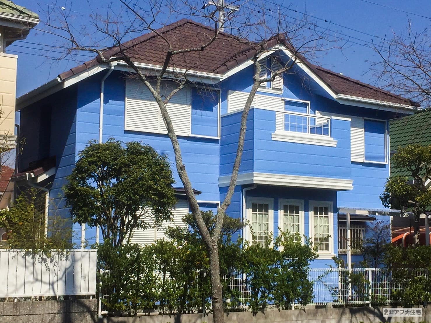 アフナ住宅｜神戸市西区竹の台・外壁塗装施行事例