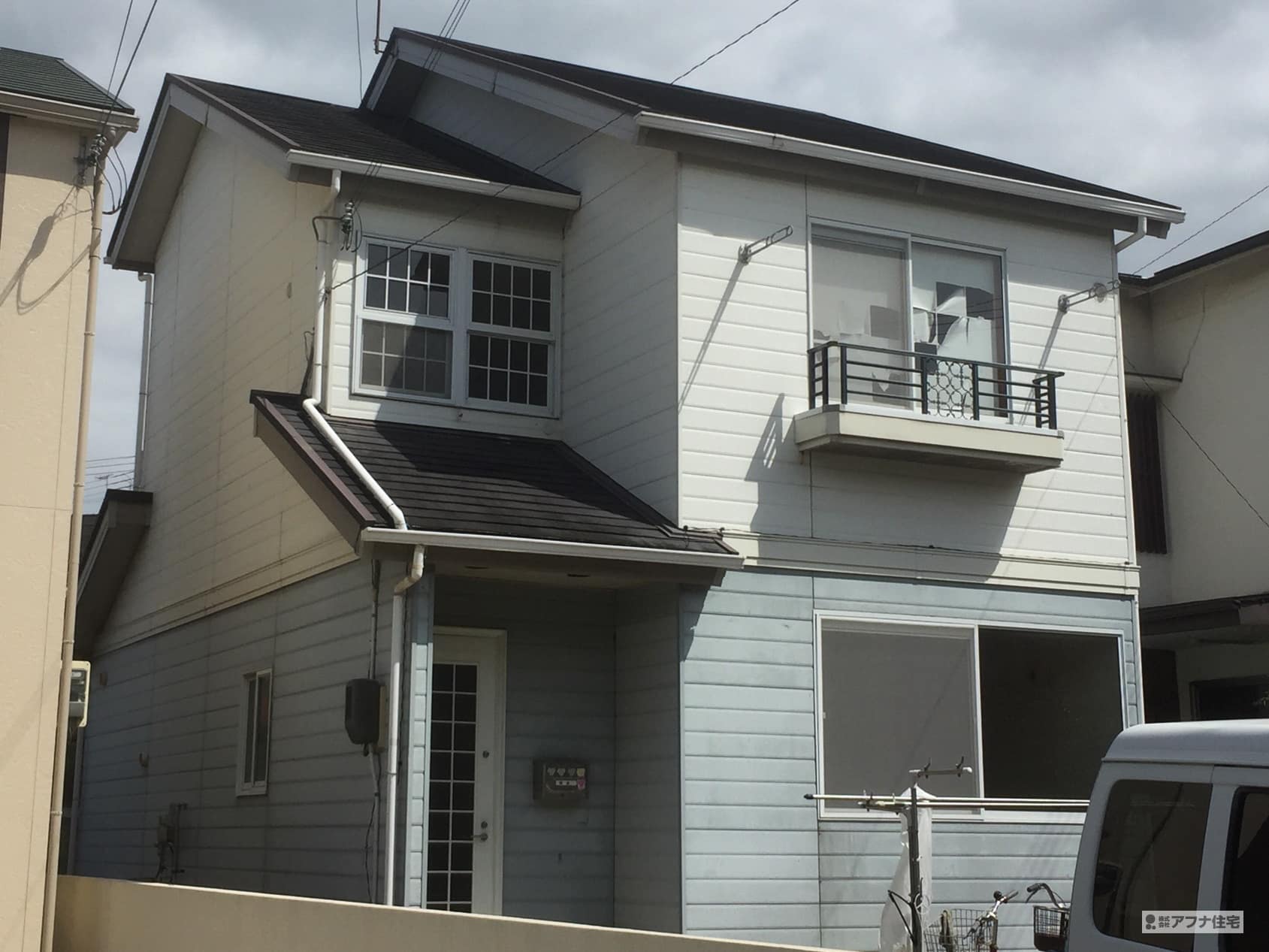 アフナ住宅｜外壁塗装・屋根塗装工事前写真