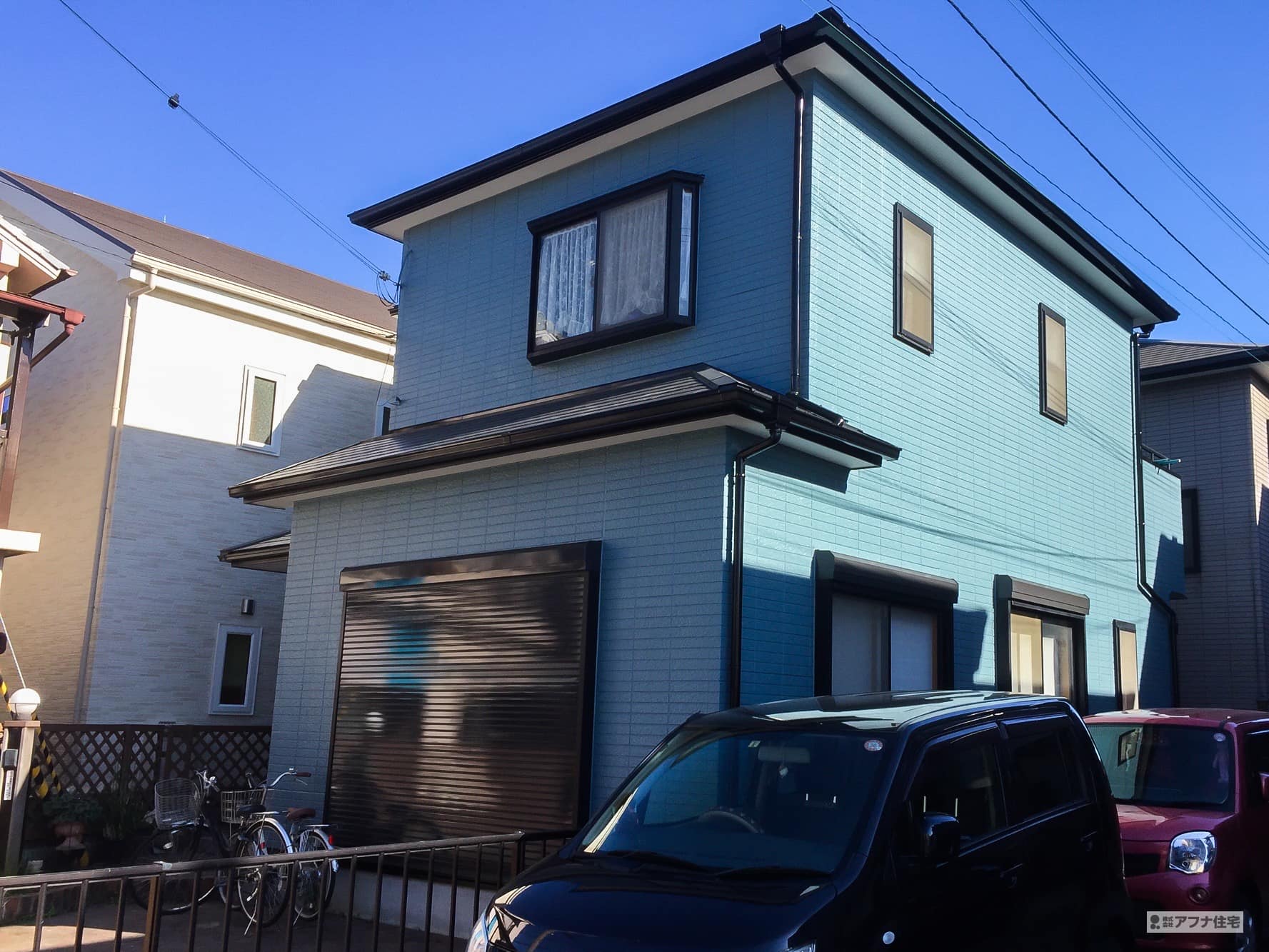 アフナ住宅｜外壁塗装・屋根塗装施行事例
