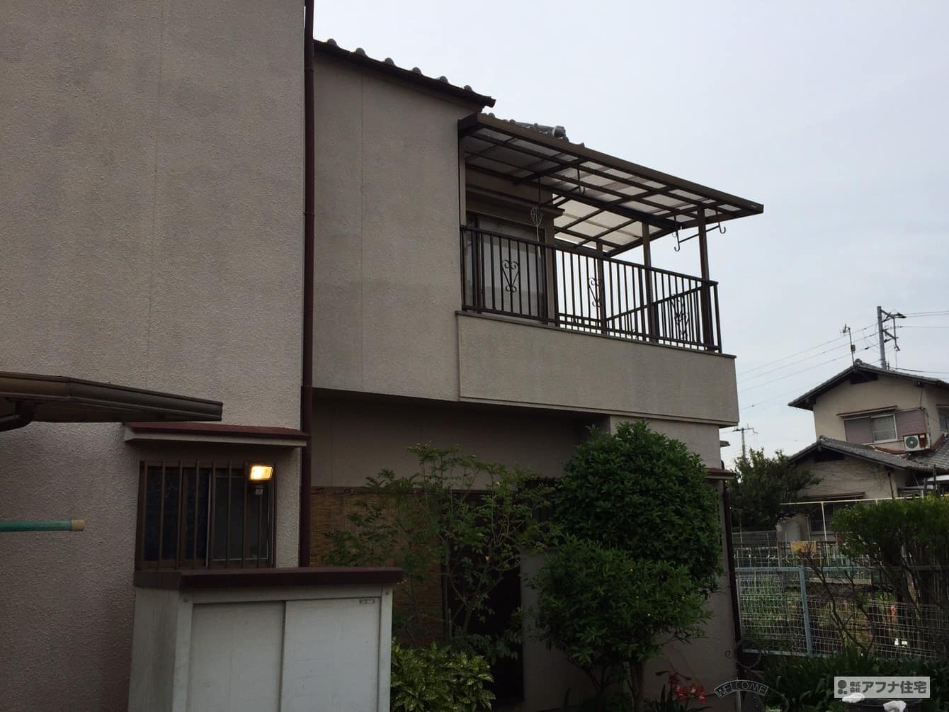 外壁塗装・波板新調工事施工事例|アフナ住宅