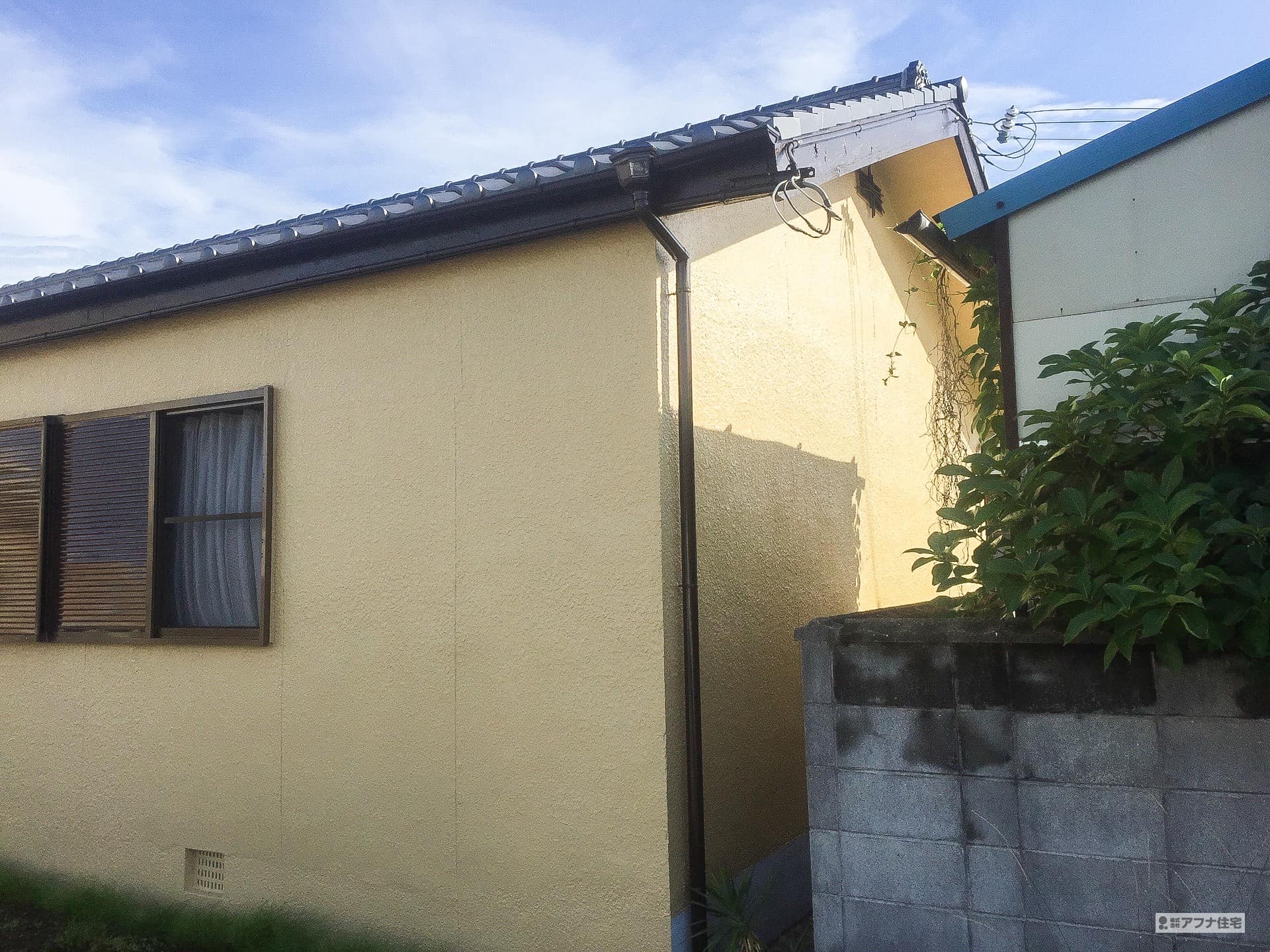 外壁塗装施工事例|アフナ住宅