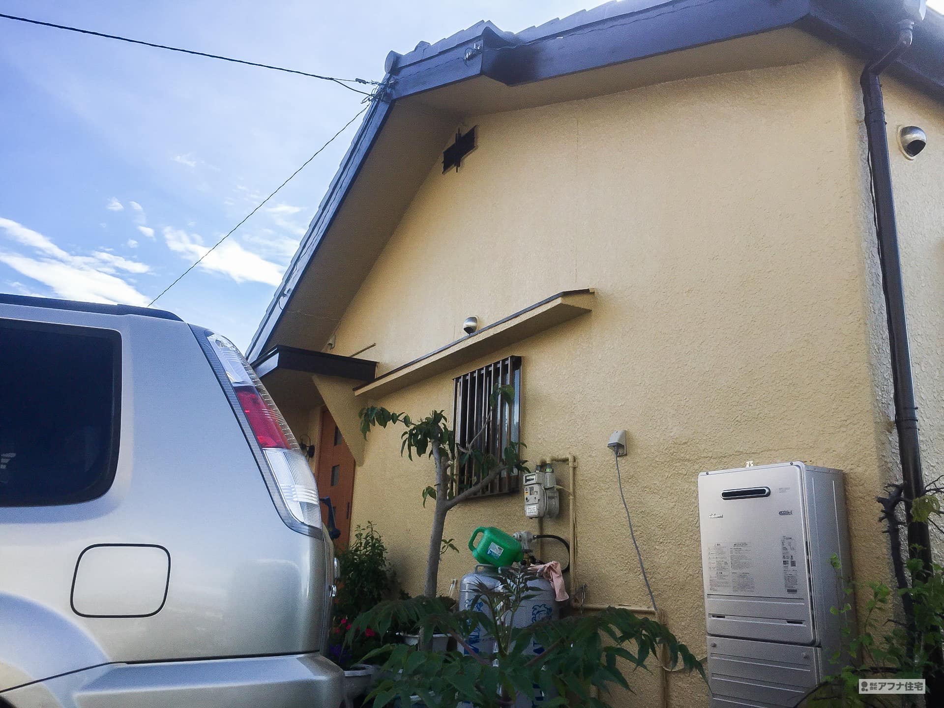 外壁塗装施工事例|アフナ住宅