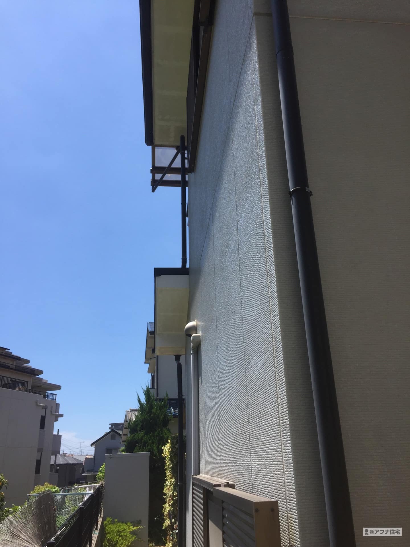 外壁塗装/ 屋根遮熱塗装施工前写真|アフナ住宅