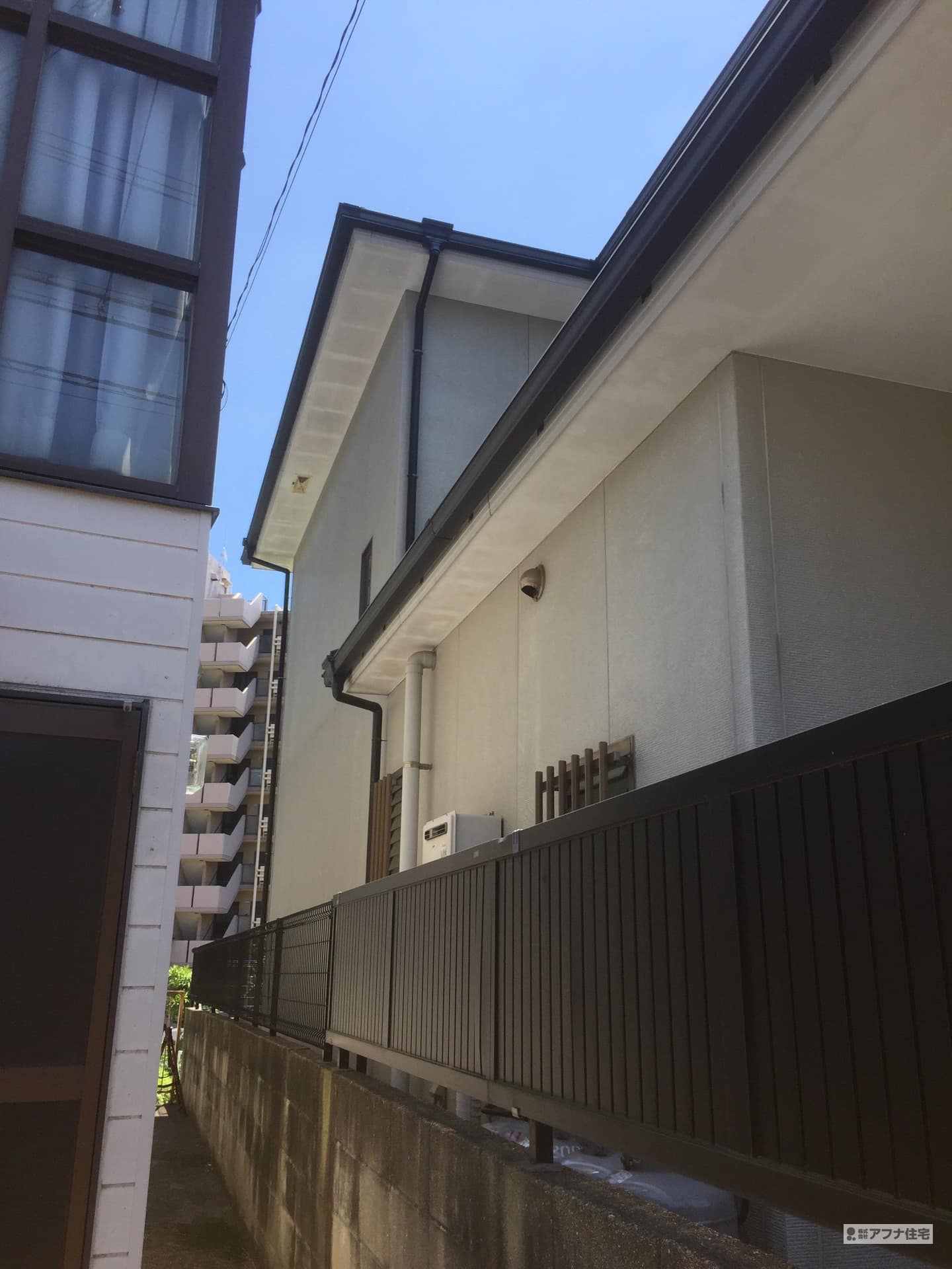外壁塗装/ 屋根遮熱塗装施工前写真|アフナ住宅