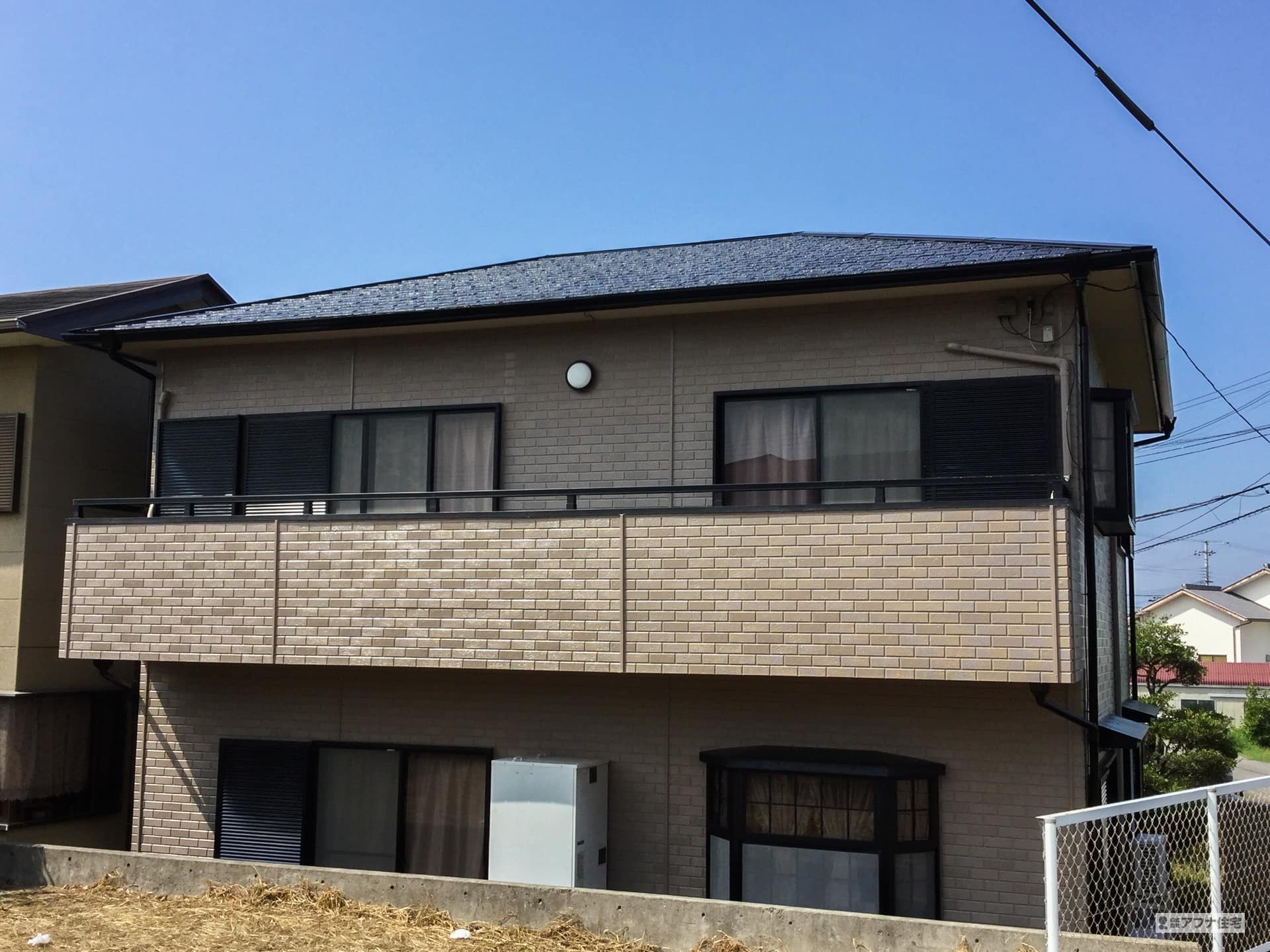外壁塗装・屋根塗装・外塀塗装工事施工事例|アフナ住宅