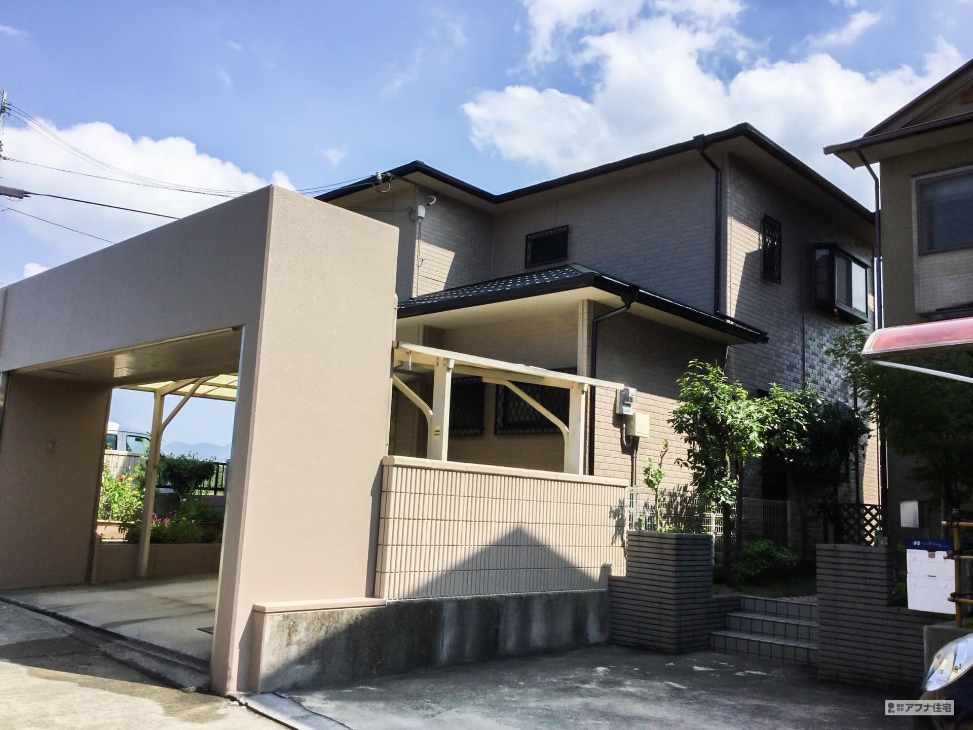 外壁塗装・屋根塗装・外塀塗装工事施工事例|アフナ住宅