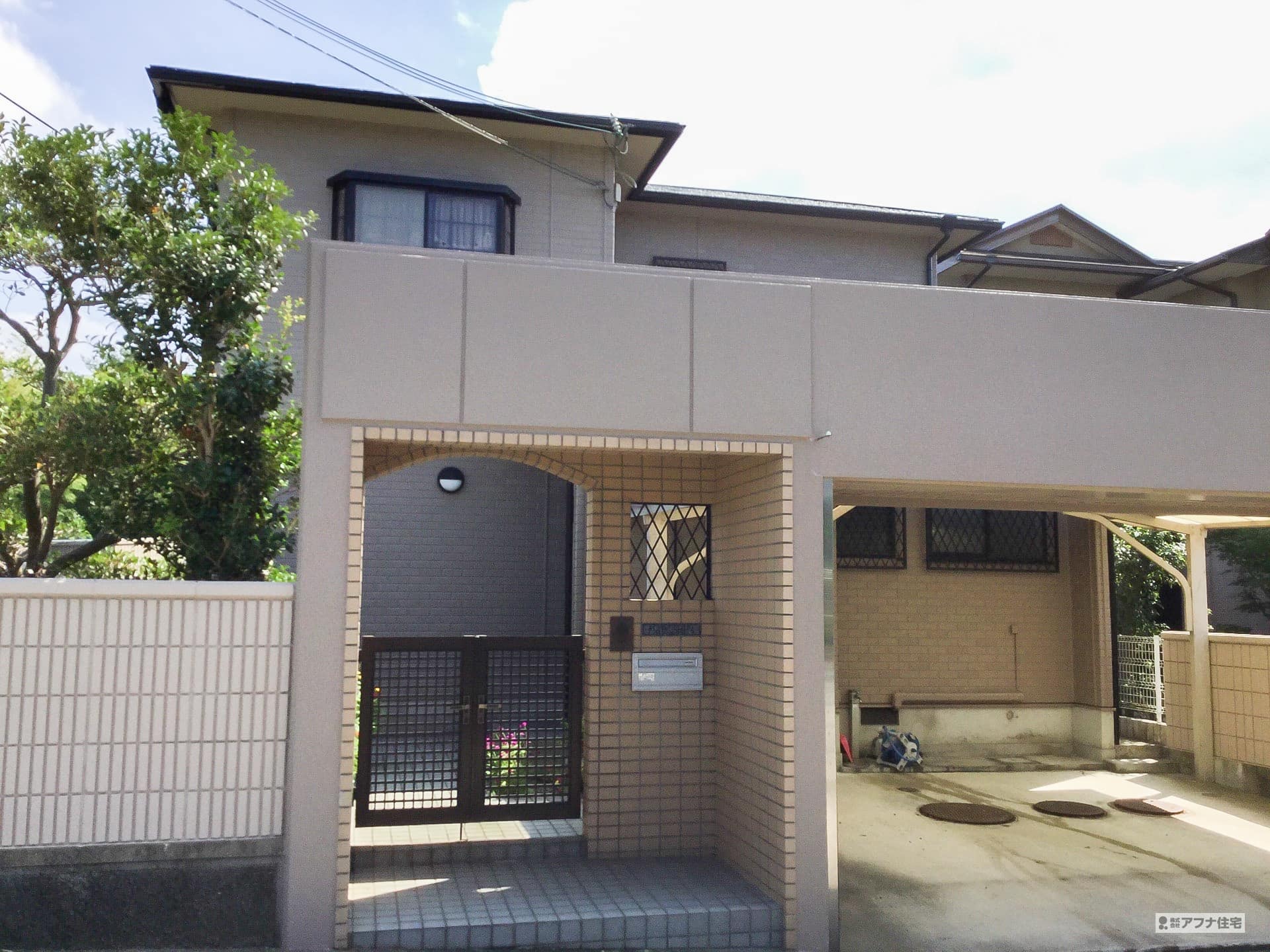 外壁塗装・屋根塗装・外塀塗装工事施工事例|アフナ住宅