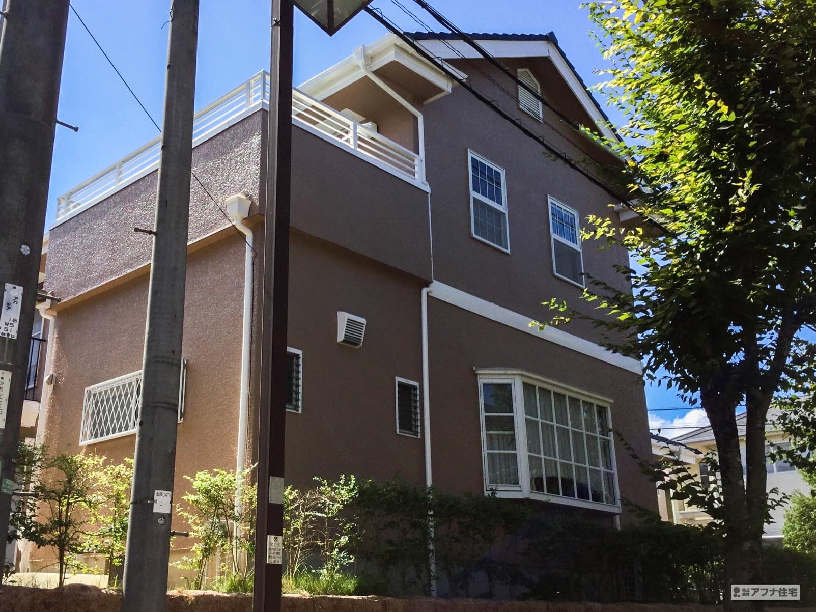 三田市あかしあ台 D様<br >外壁塗装・屋根塗装・タイルコーテング工事施工事例|アフナ住宅