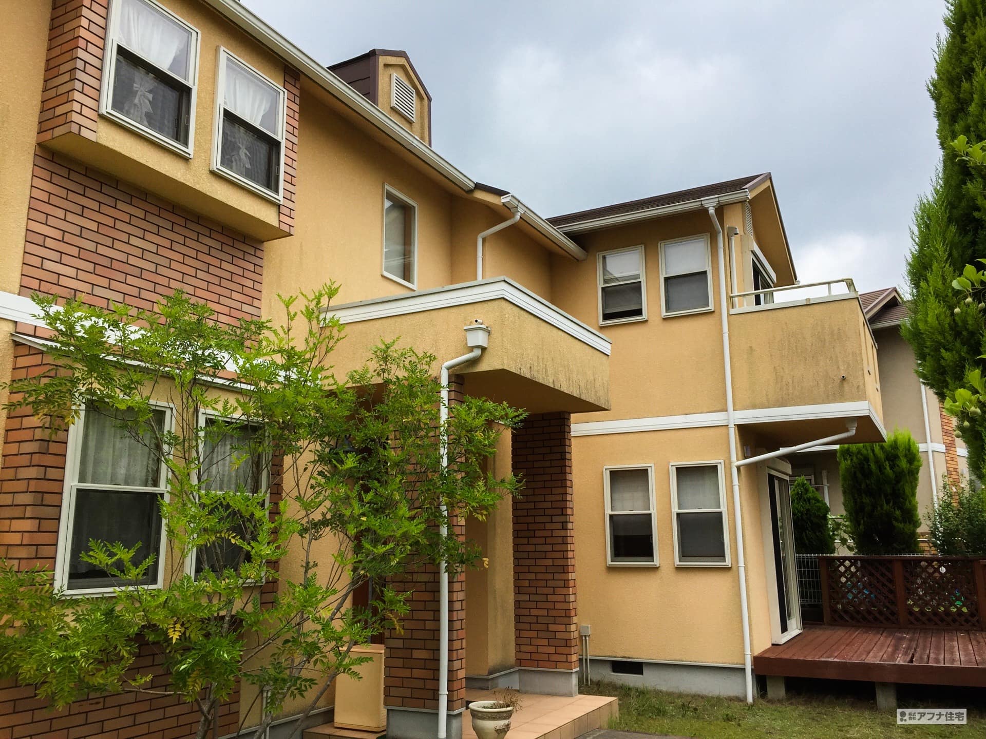 外壁塗装・屋根遮熱塗装工事前写真