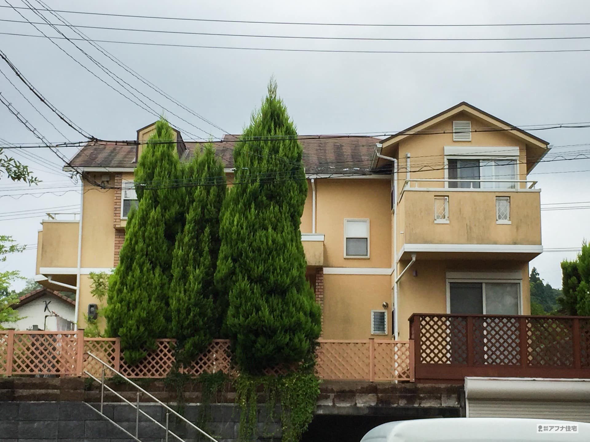 外壁塗装・屋根遮熱塗装工事前写真