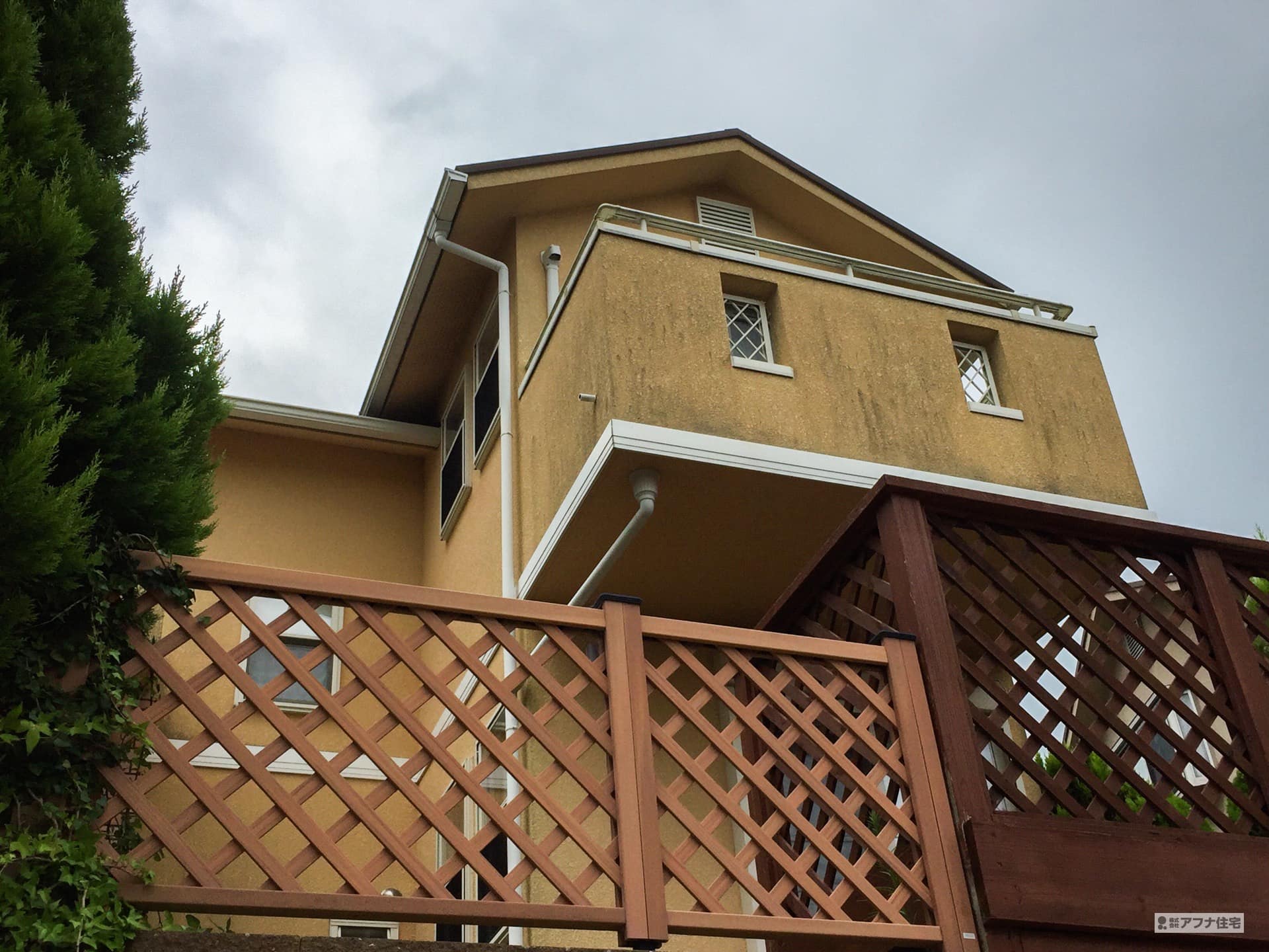 外壁塗装・屋根遮熱塗装工事前写真