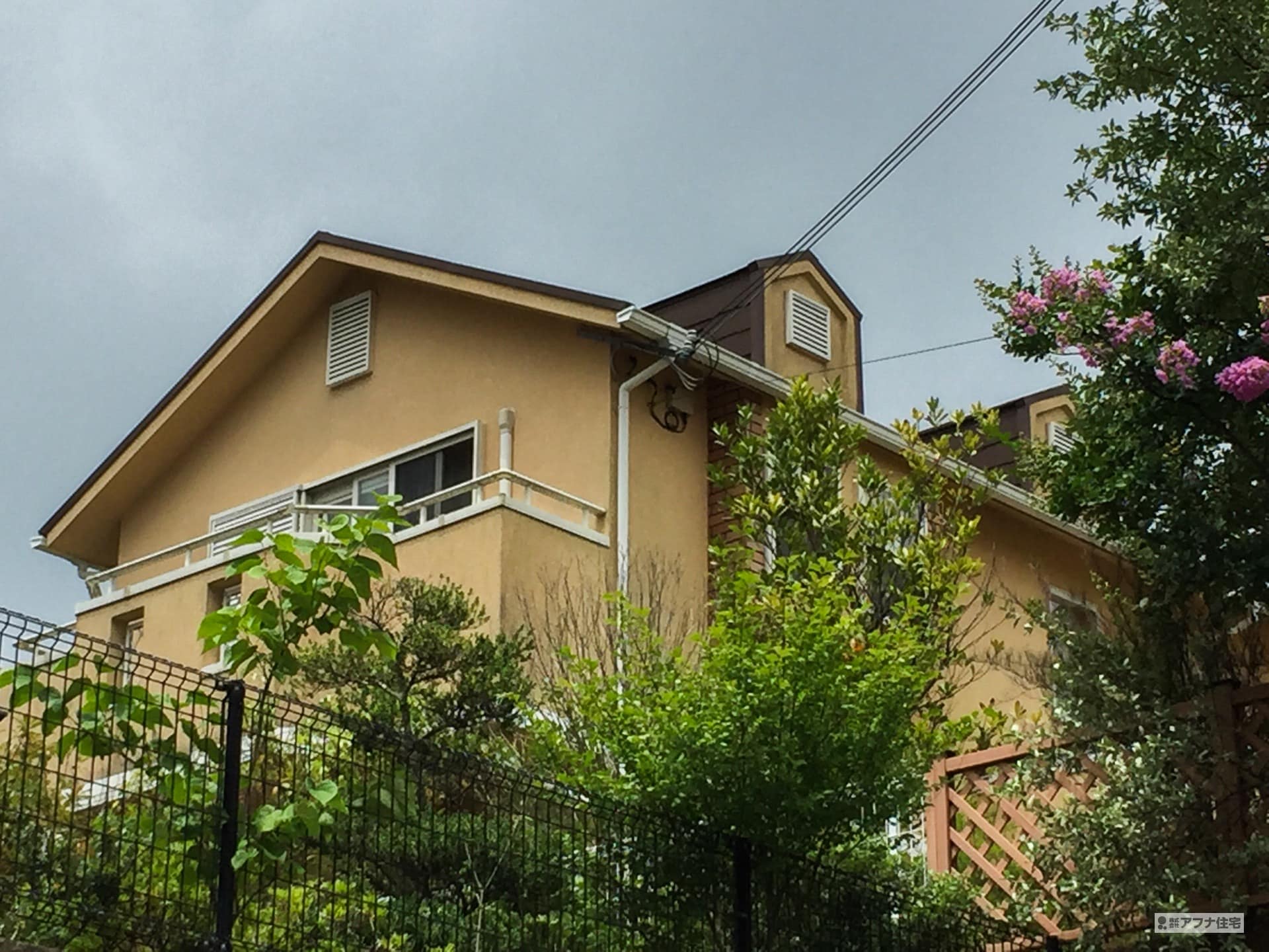 外壁塗装・屋根遮熱塗装工事前写真