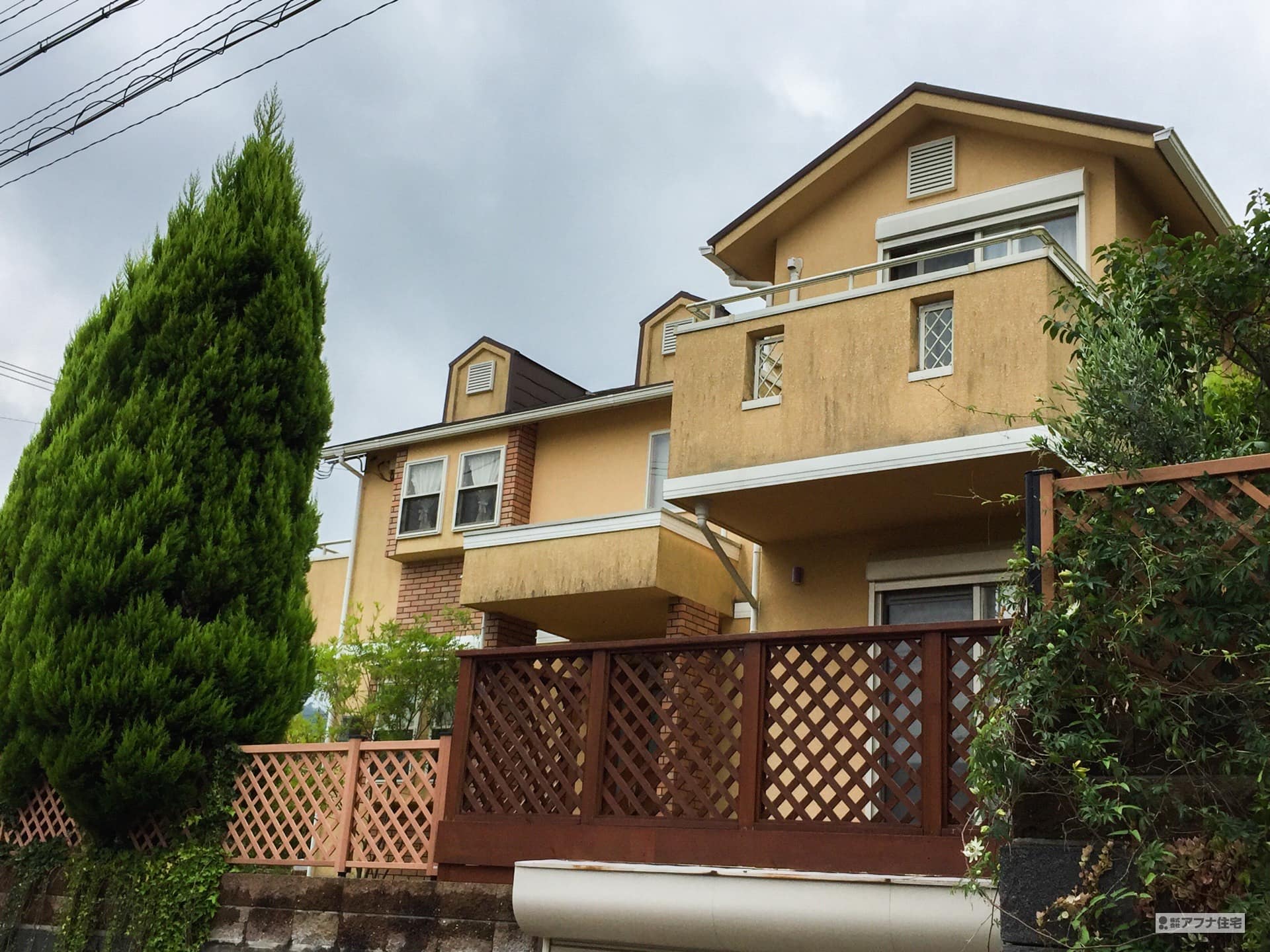 外壁塗装・屋根遮熱塗装工事前写真