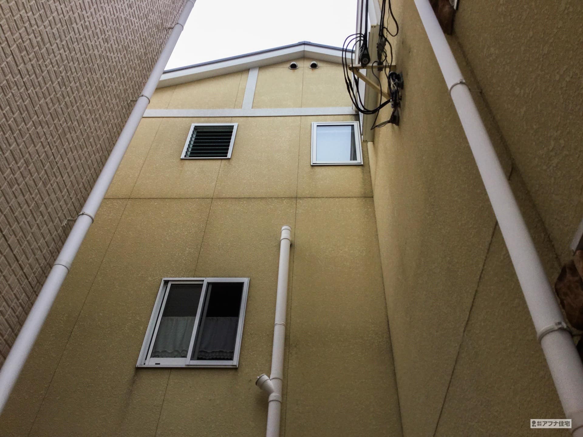 外壁塗装・屋根塗装施工前写真|アフナ住宅
